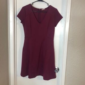 Maison Jules Burgundy Dress